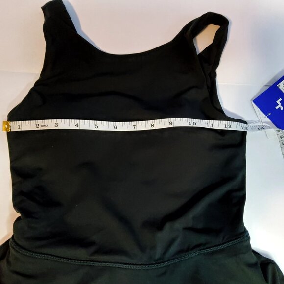 JoyLab Black Onyx Womens Active Dress XS Tiered Ruffle Skirt Workout,Casual Wear - Picture 4 of 14